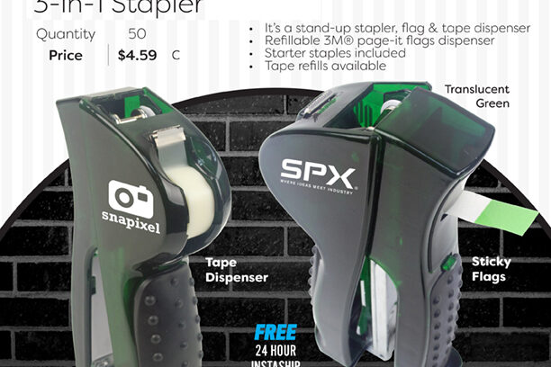 Black Friday 3-in-1 Stapler
